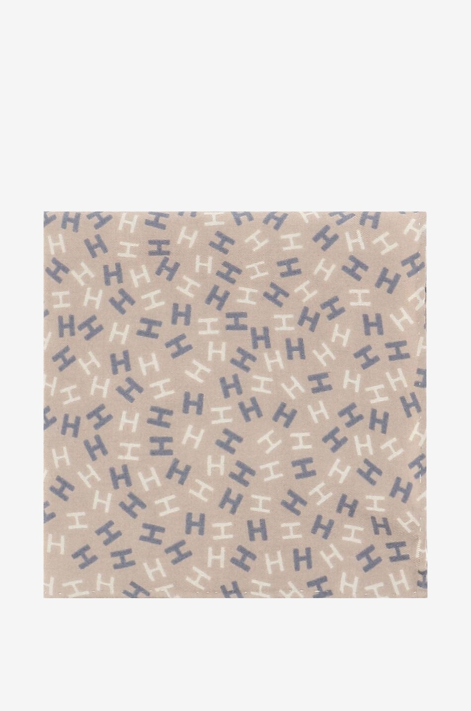 HEMISPHERE Nies silk pocket square Men BROWN 1
