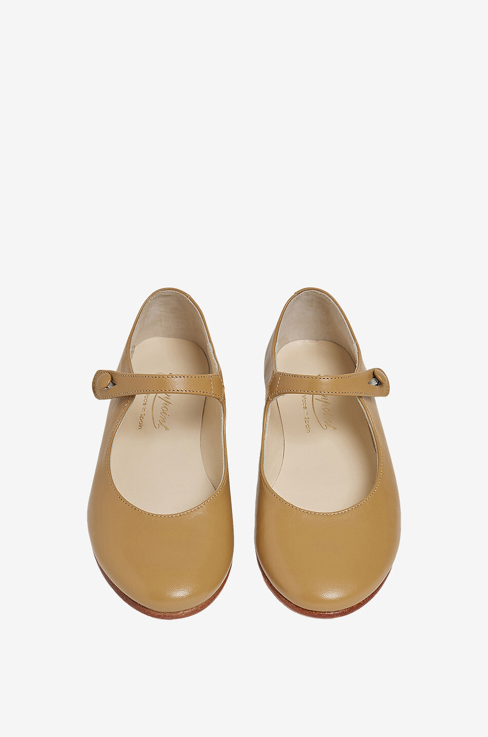 Ella Mary Jane girl's leather ballet flats