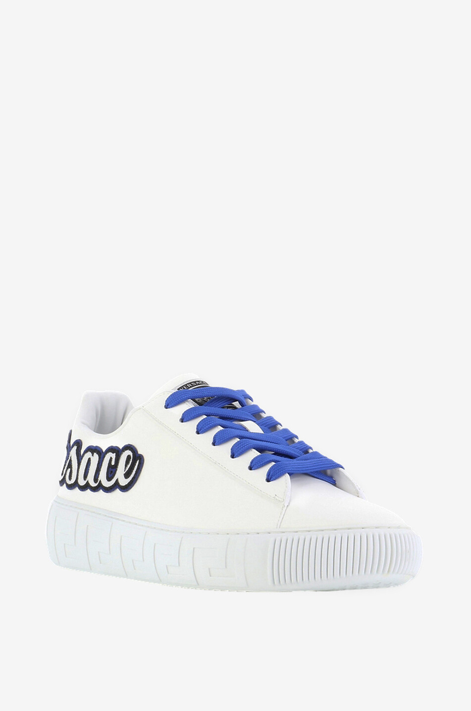 La Greca Varsity low-top lace-up smooth leather sneakers