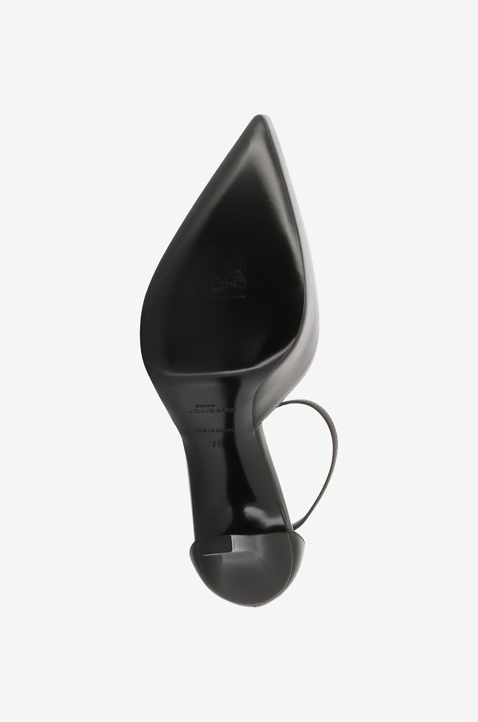 GIVENCHY Plateau-Pumps aus Glattleder G-Lock 90 Damen SCHWARZ 6