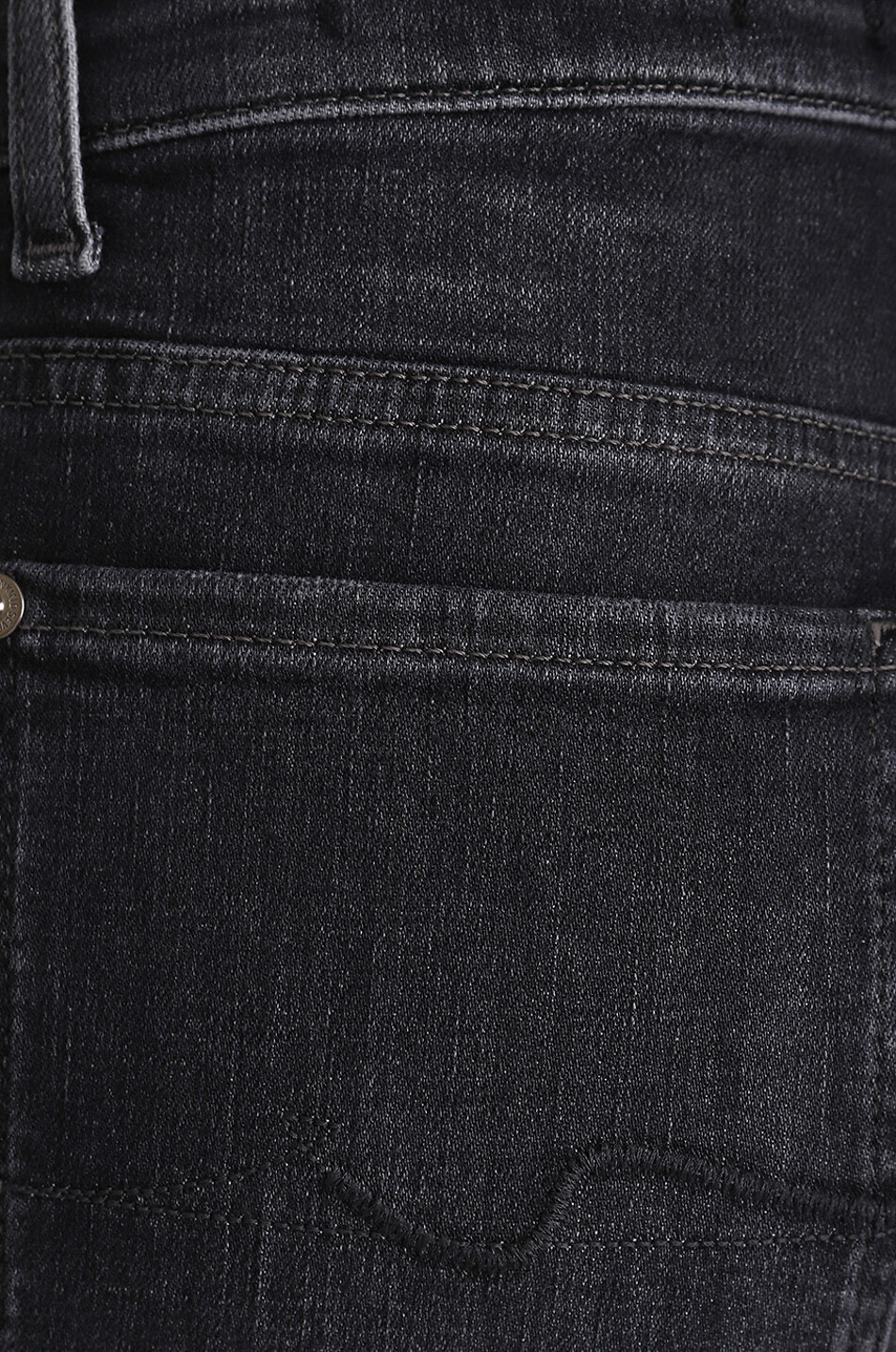 7 FOR ALL MANKIND Ausgestellte Jeans High-Waist Kick Slim Illusion Savage Damen SCHWARZ 3