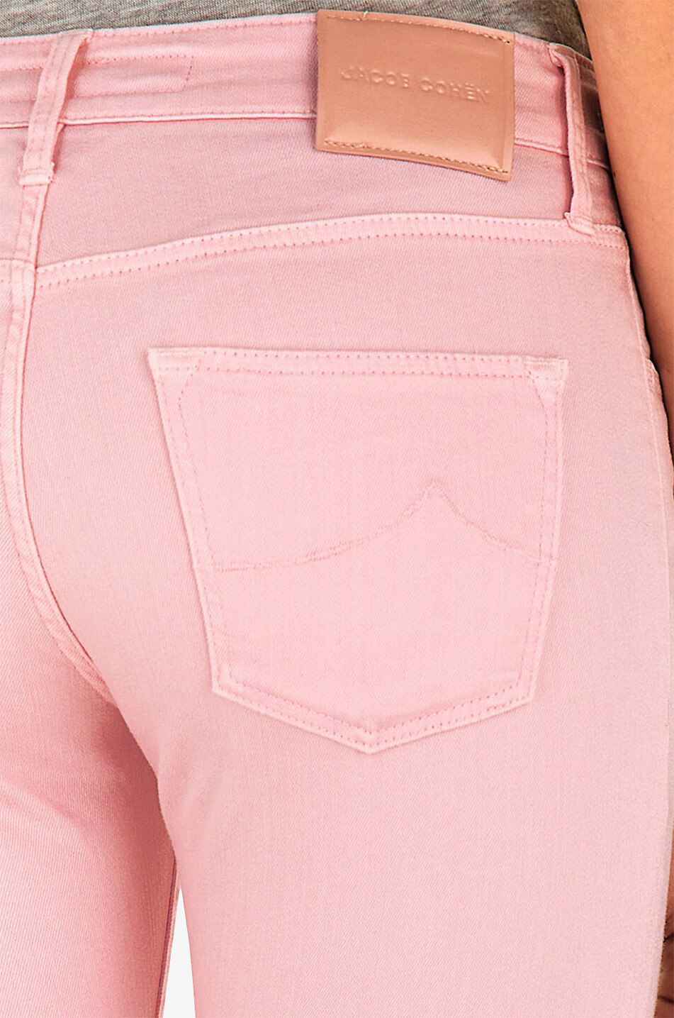Jean skinny en coton mélangé Kim