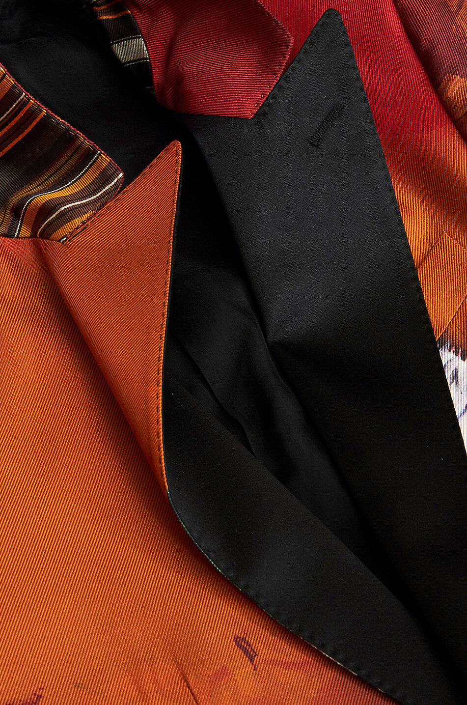 ETRO Blazer à boutonnage simple imprimé Dahlias Homme NOIR 6