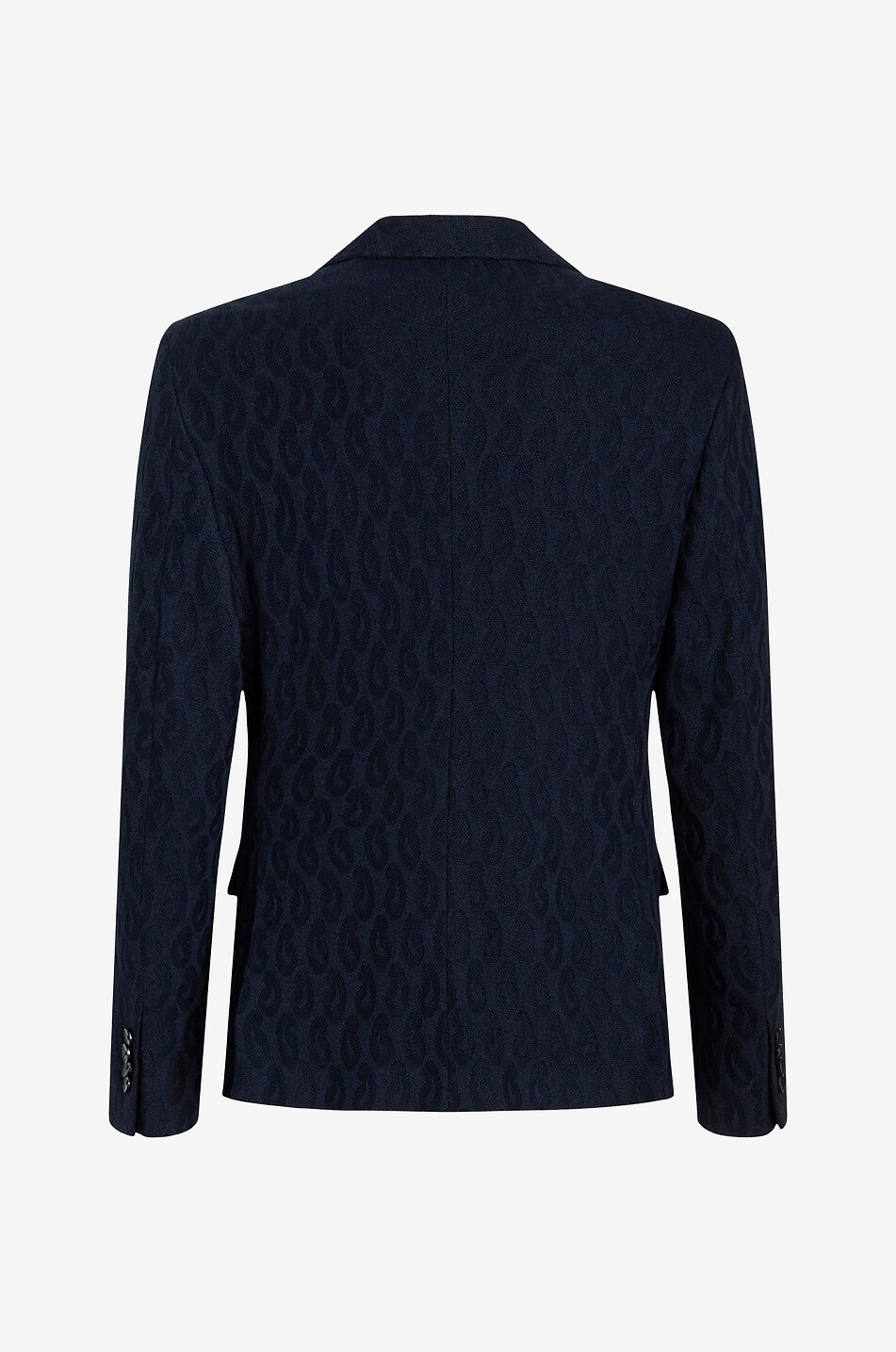 ETRO Paisley patterned cotton jacquard blazer Men DARK BLUE 2