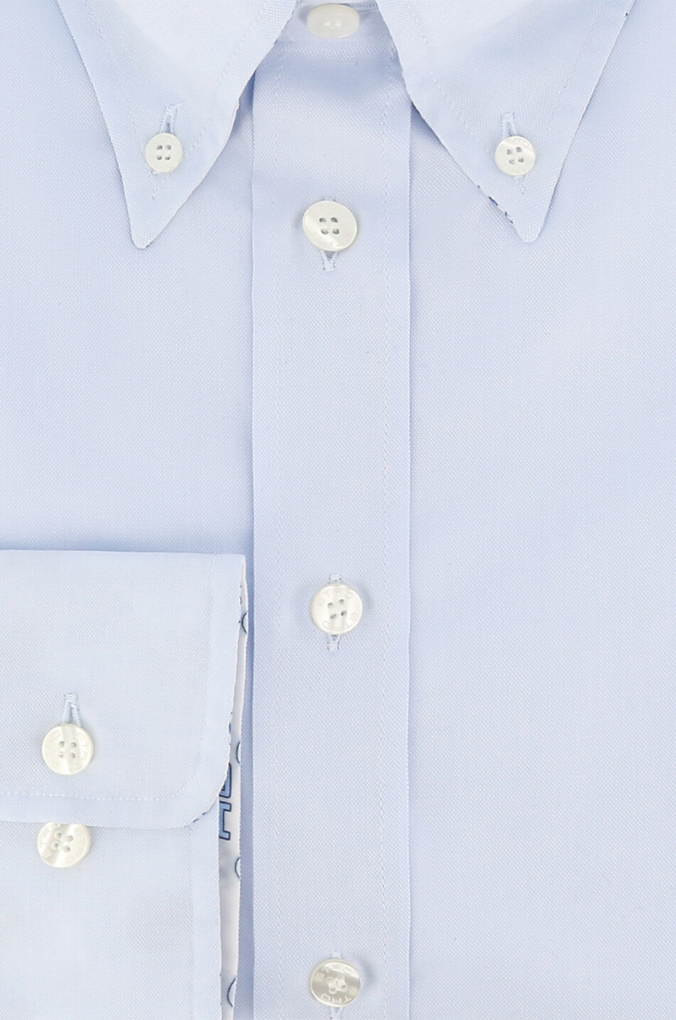 Oxford-Hemd mit Paisley-Details