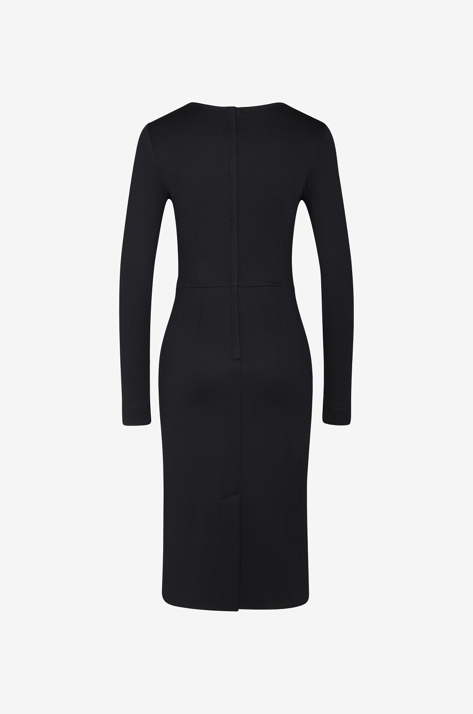 DOLCE & GABBANA DG Milano jersey midi-length tube dress Women BLACK 2