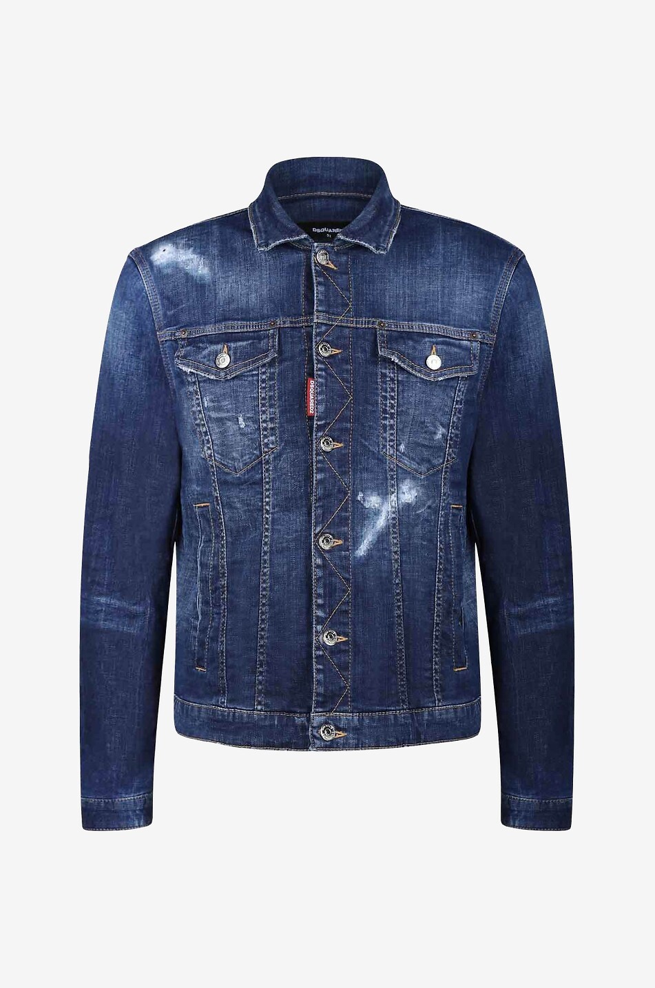 Icon Dan distressed denim jacket