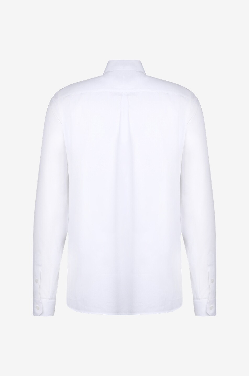 Martini logo plate adorned poplin shirt