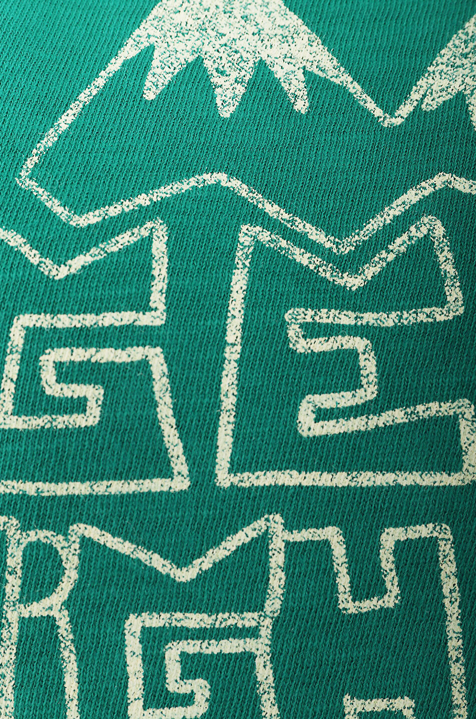 MOTHER T-shirt à manches courtes en coton The Lil Sinful Femme VERT 7