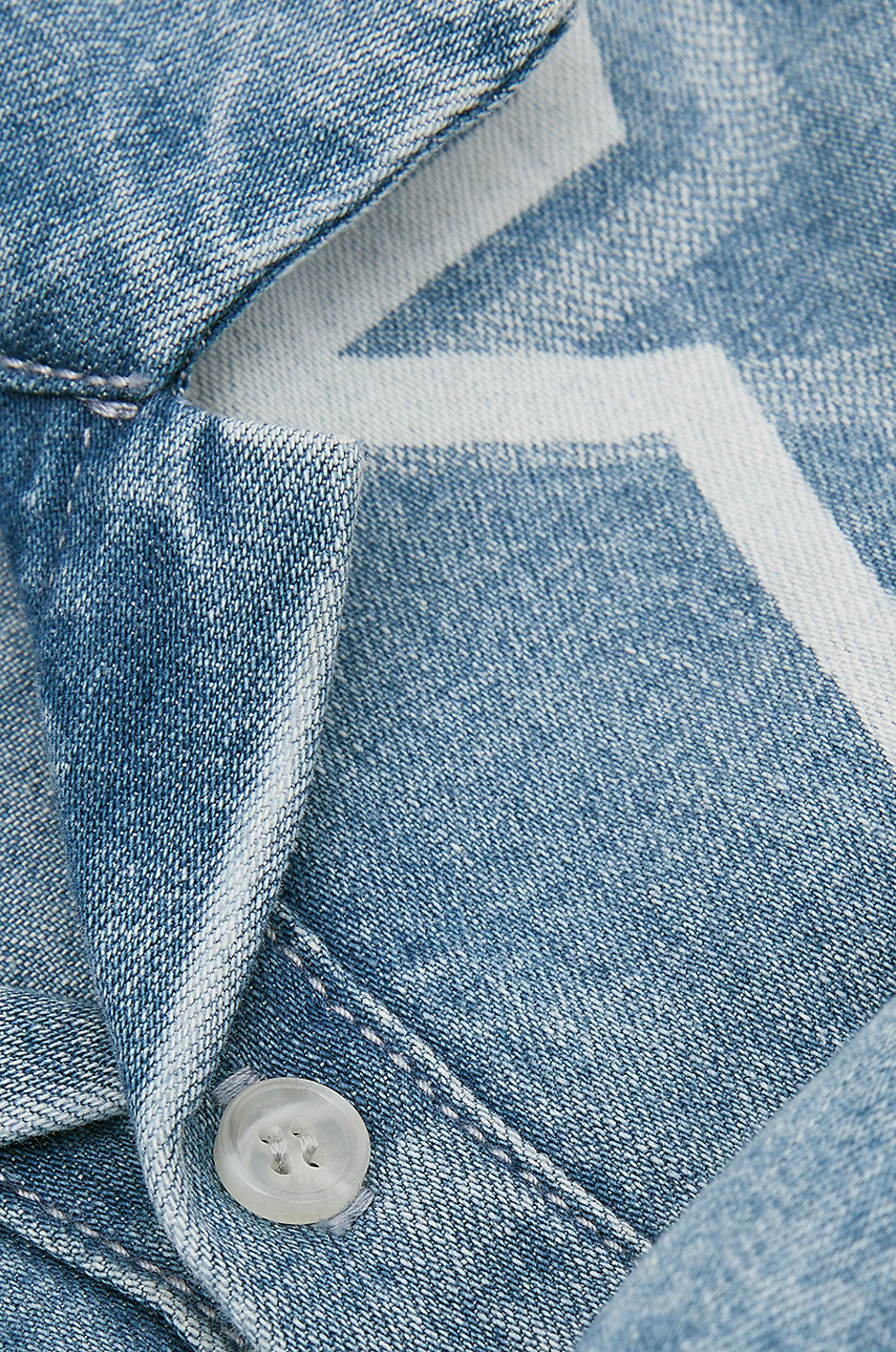 Mädchen-Denim-Hemd Jennifer TB Star