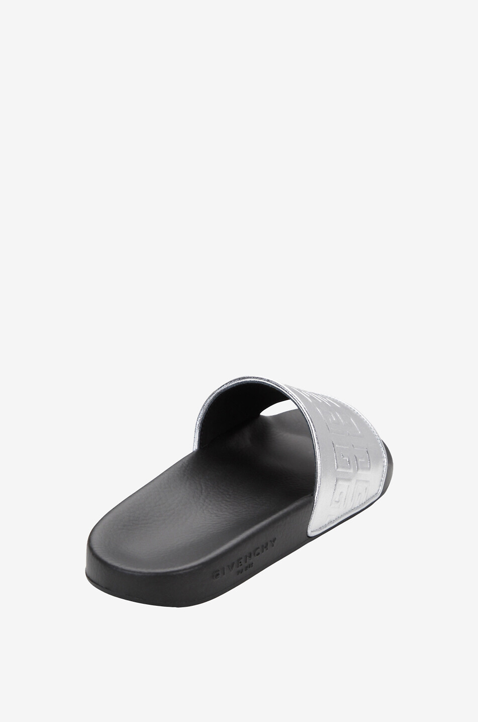 GIVENCHY Claquettes argentées fille 4G Fille ARGENT 5