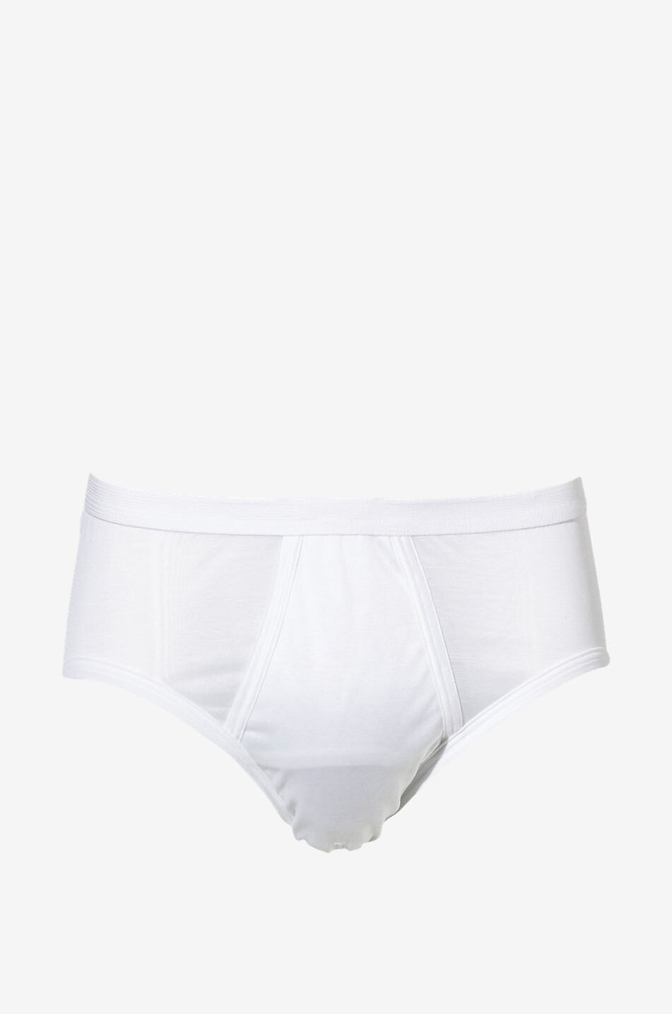 ZIMMERLI Slip en coton 252 Royal Classic Homme BLANC 1