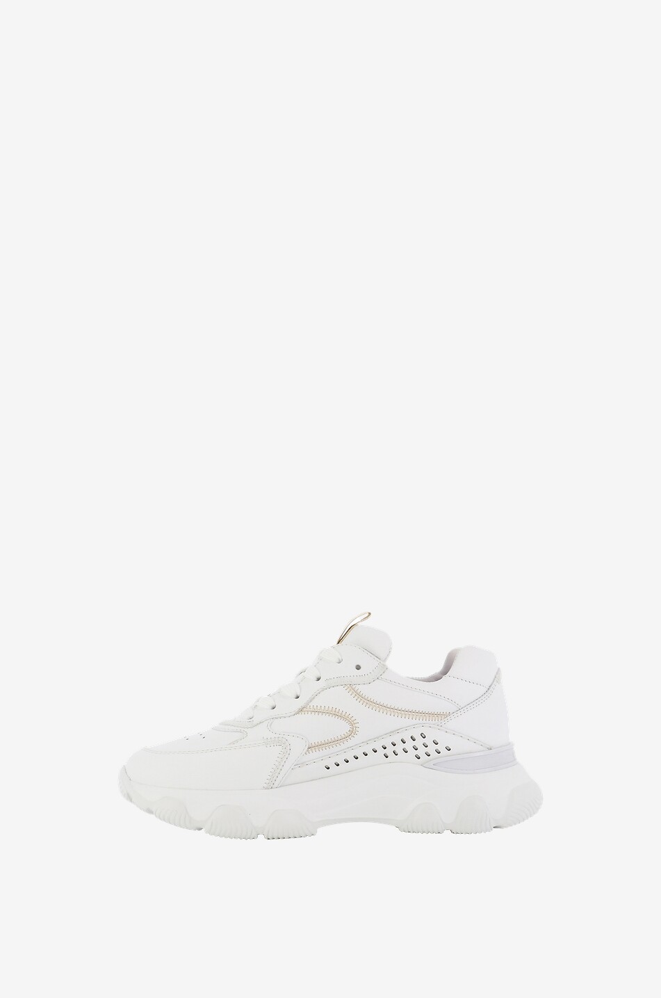 Baskets compensées en cuir Hyperactive