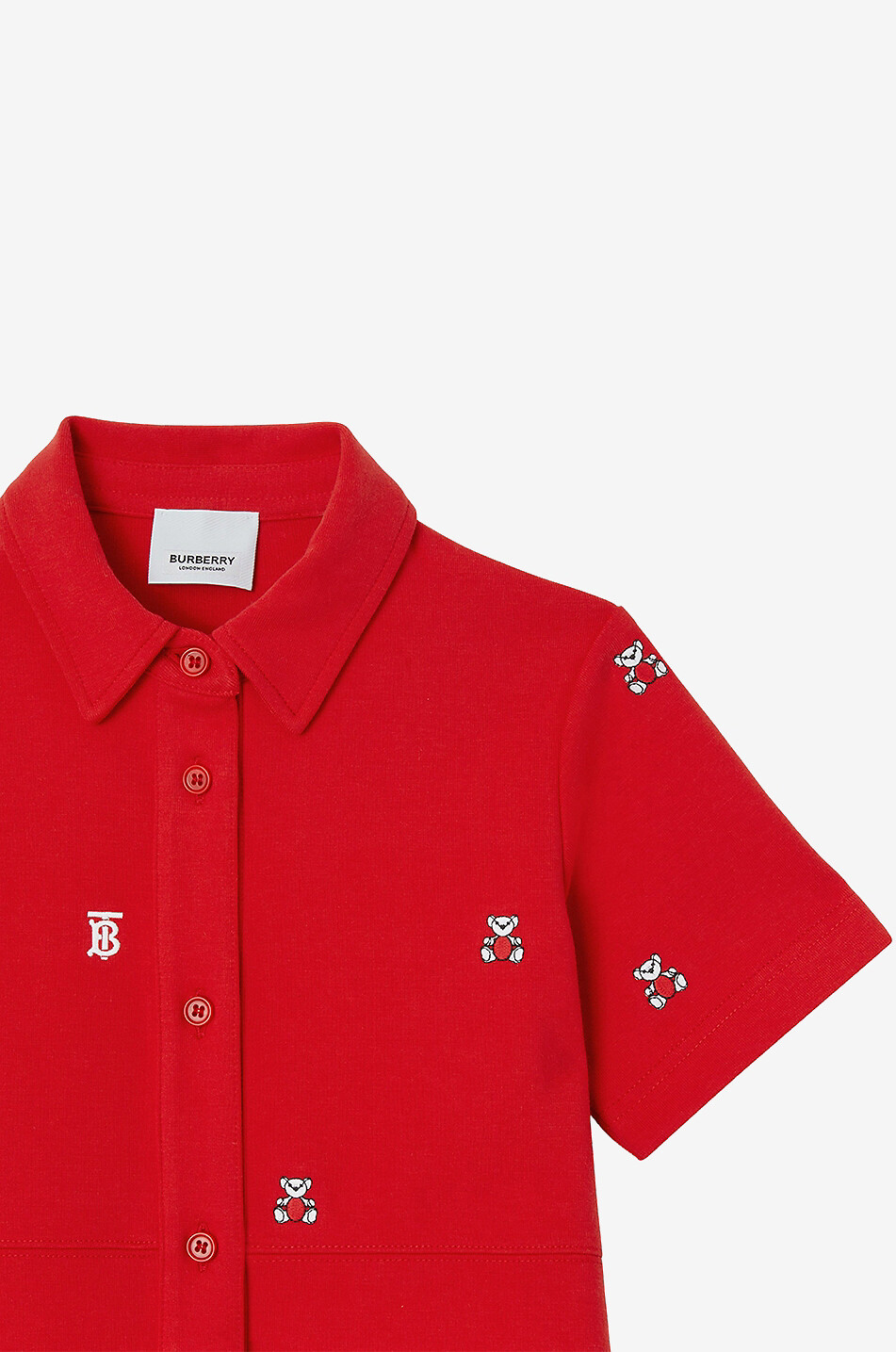 Robe chemise fille en jersey Romola Bear