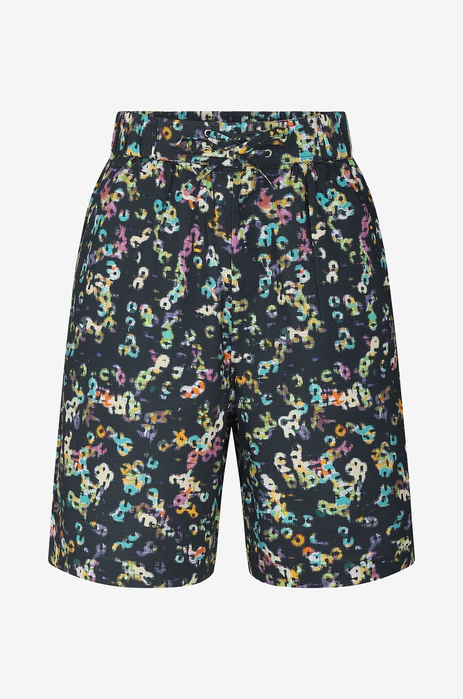 Bermuda en coton imprimé Vaiboh