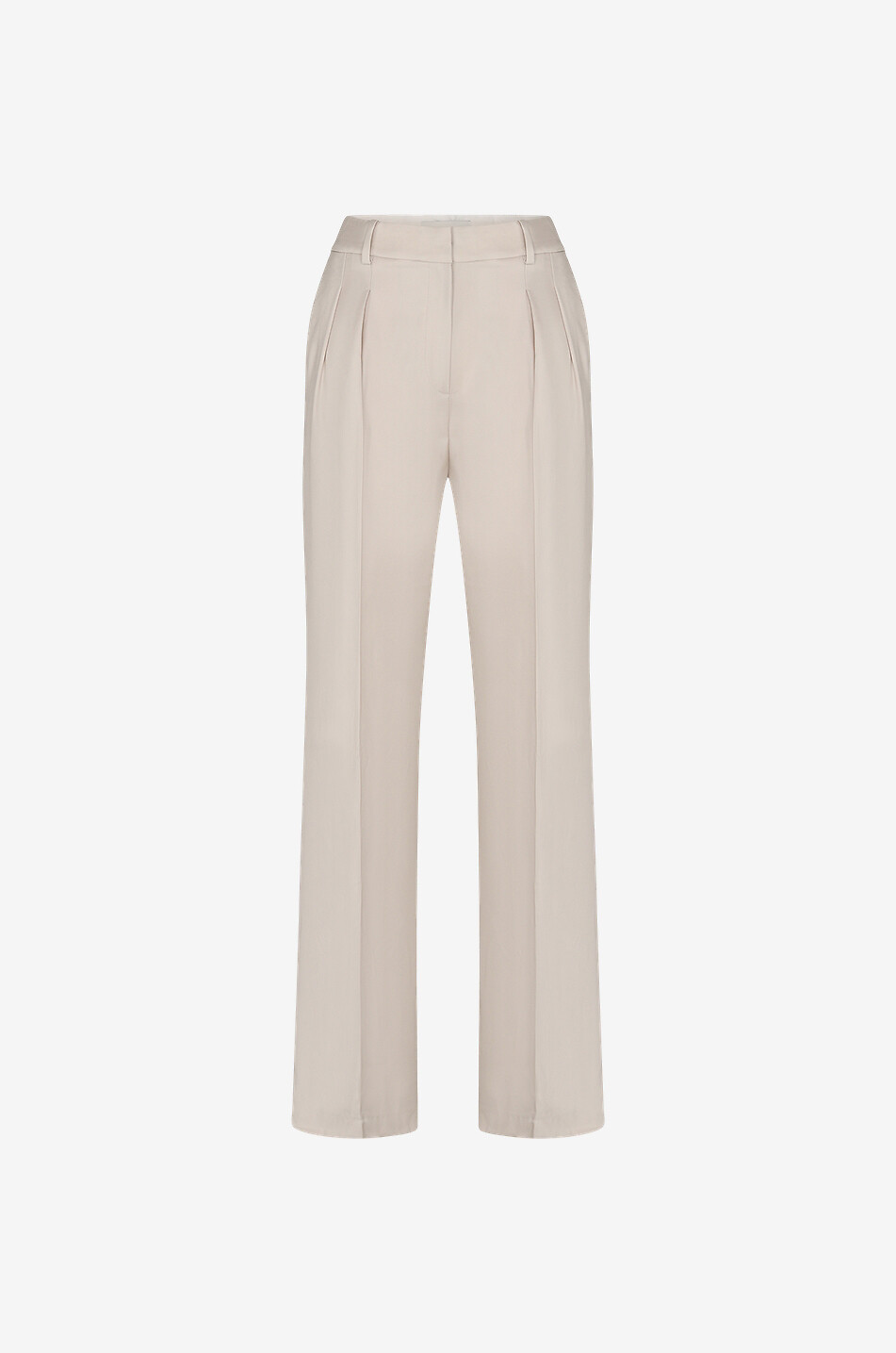 Hose mit weitem Bein aus Wolle Sbiru