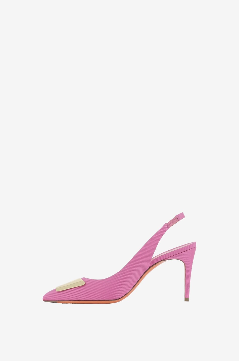 SANTONI Escarpins à talon en nylon Sibille Femme ROSE FONCÉ 3