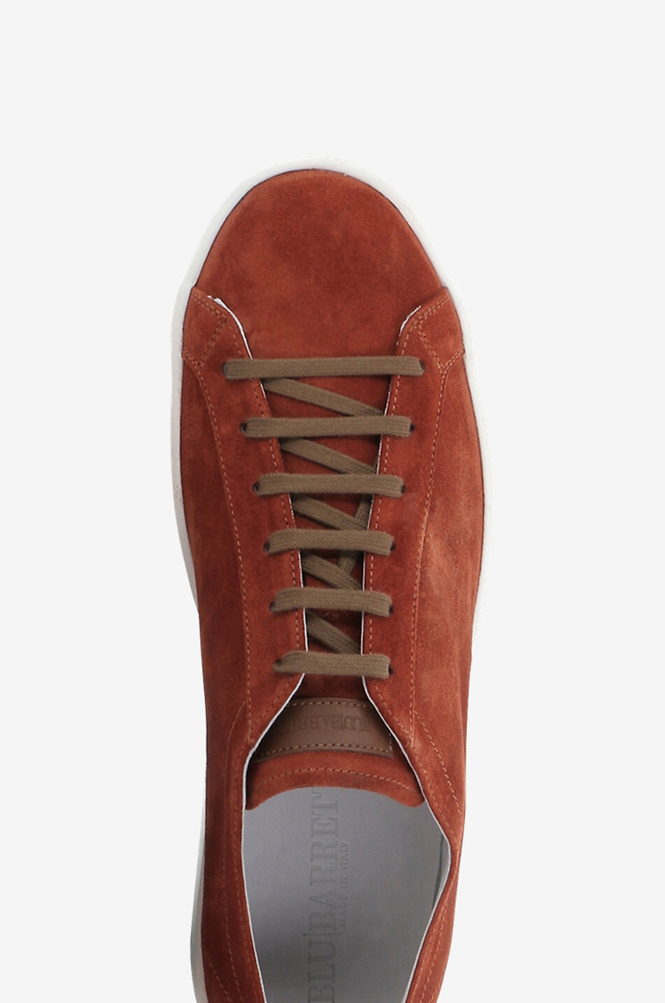 Niedrige Schnürsneakers aus Wildleder