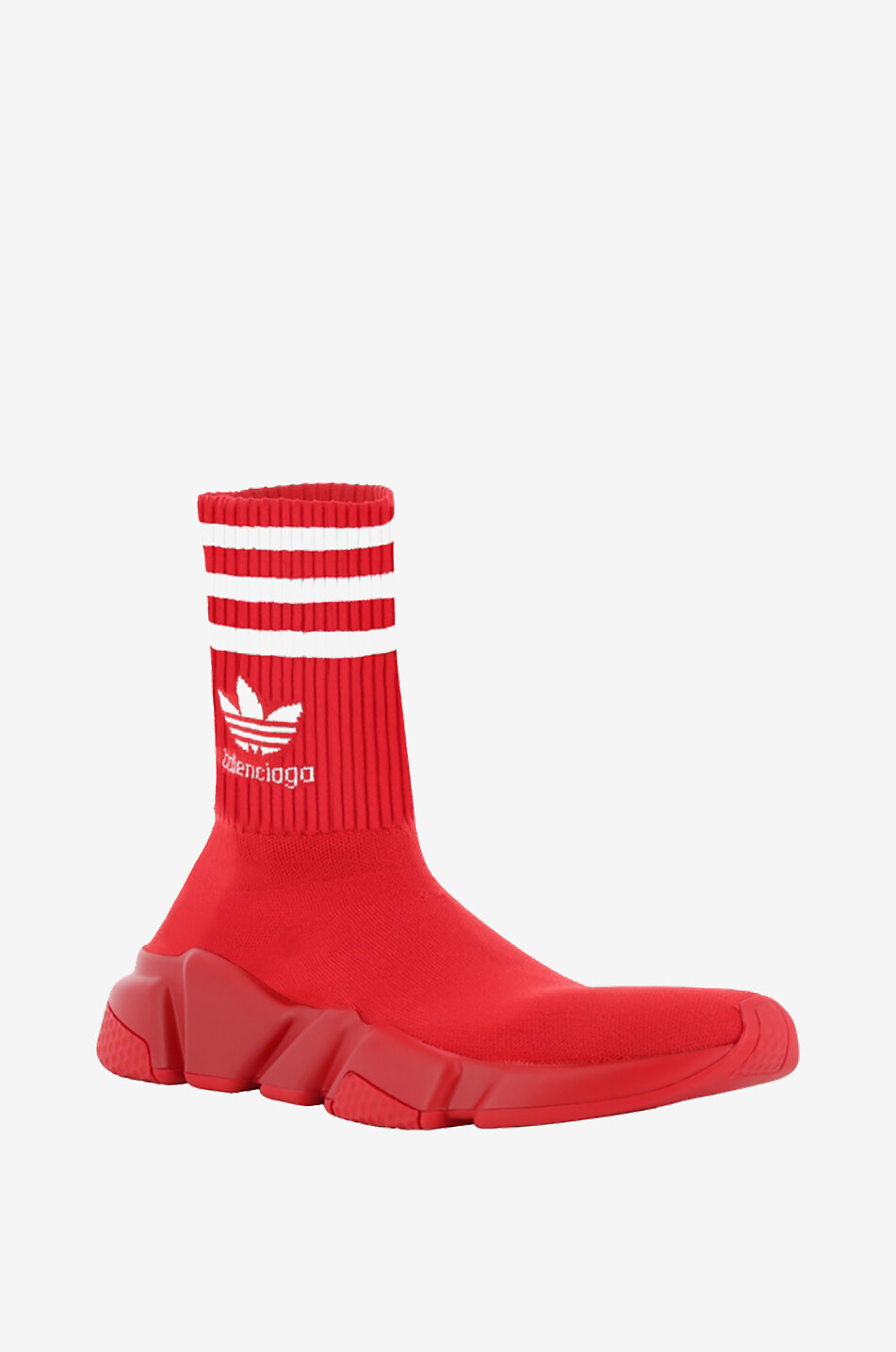 BALENCIAGA X ADIDAS Hohe Slip-on-Sneakers Speed BALENCIAGA / adidas Damen ROT 1