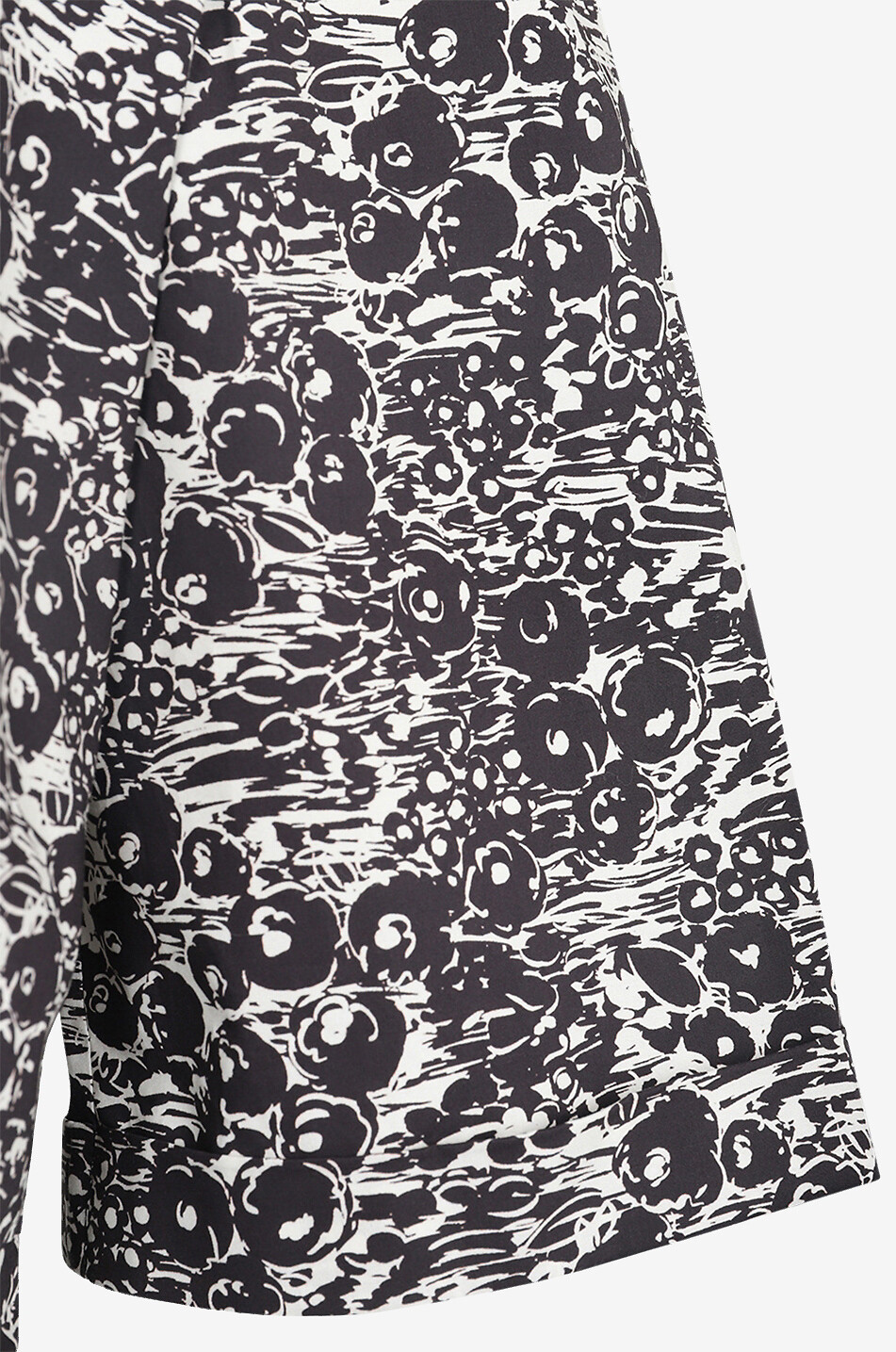 ASPESI Chemise à manches trois-quarts en coton fleuri Femme MULTICOLORE 3