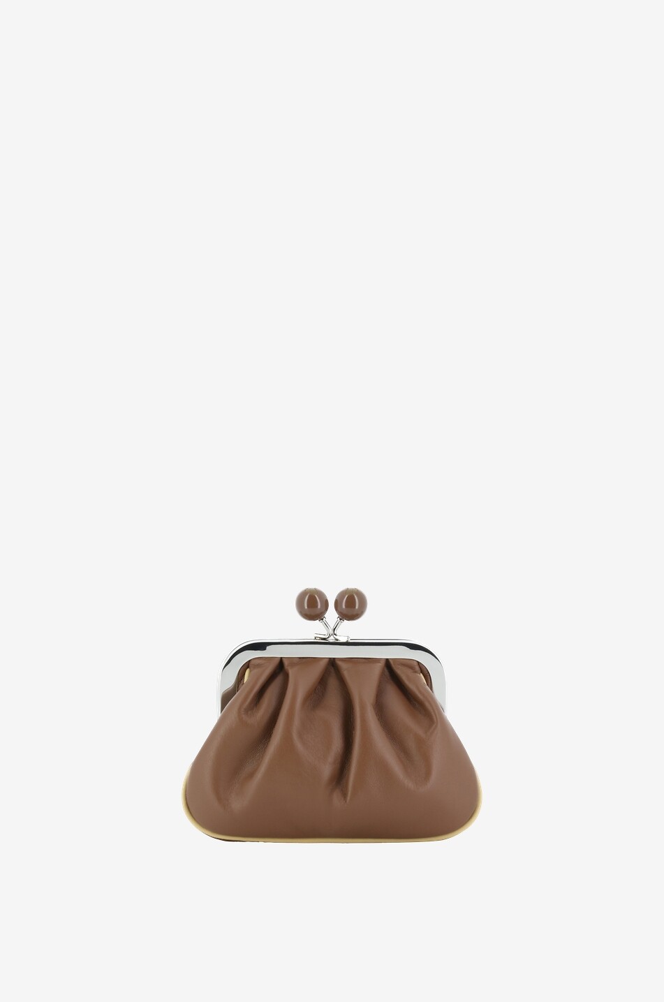 WEEKEND MAX MARA Pasticcino Medusa micro nappa leather shoulder bag Women BROWN 1