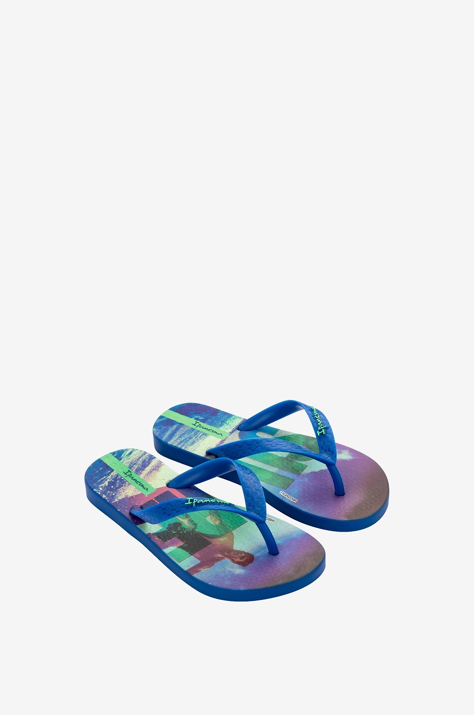 IPANEMA Kinder-Flip-Flops aus PVC Classic Brasil Unisex BLAU 1
