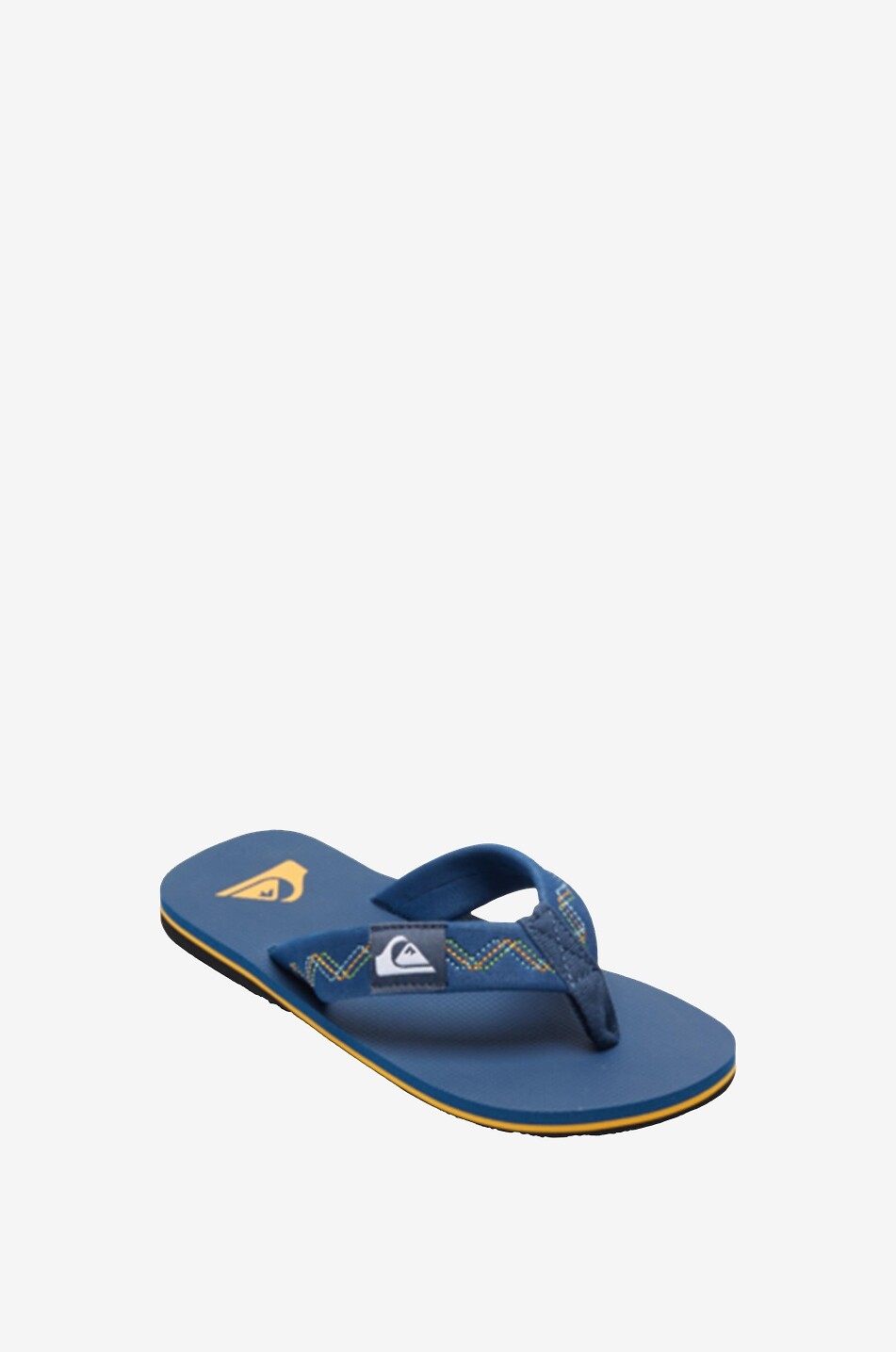 QUICKSILVER Tongs enfant en tissu technique Molokai Stitchy Homme BLEU FONCE 2