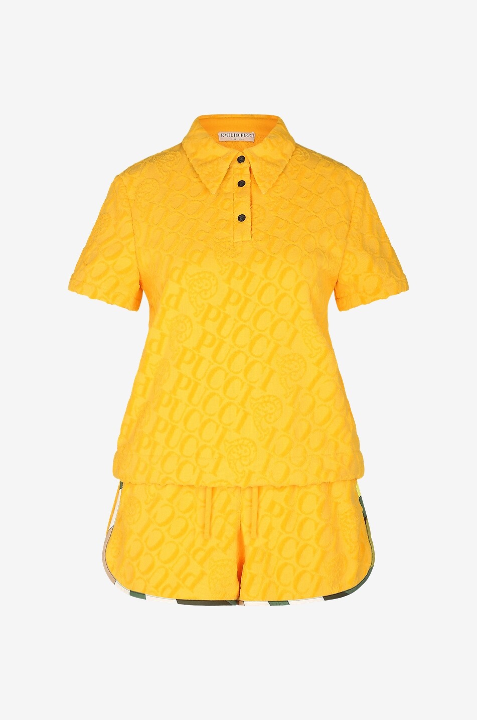 Short en éponge Logo-Jacquard