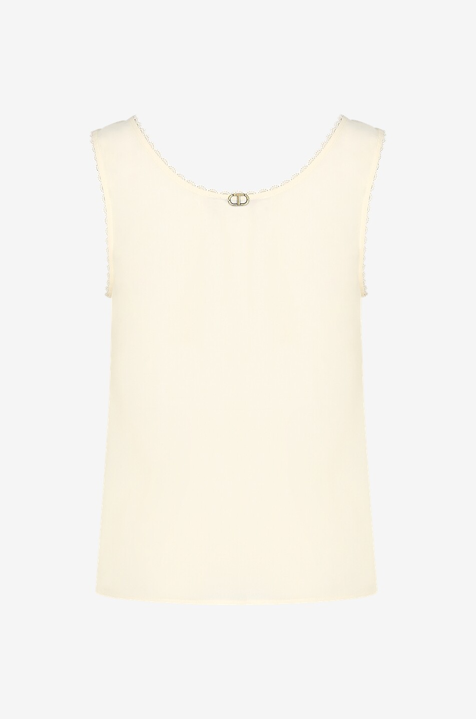 Tanktop aus Crêpe