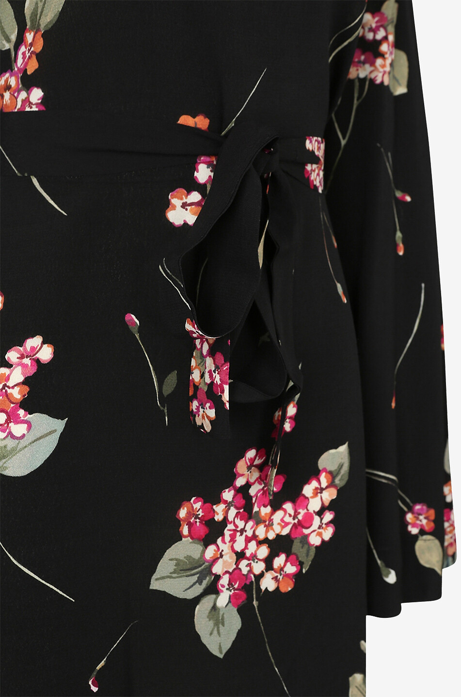 TWINSET Robe courte en viscose fleurie Femme MULTICOLORE 3