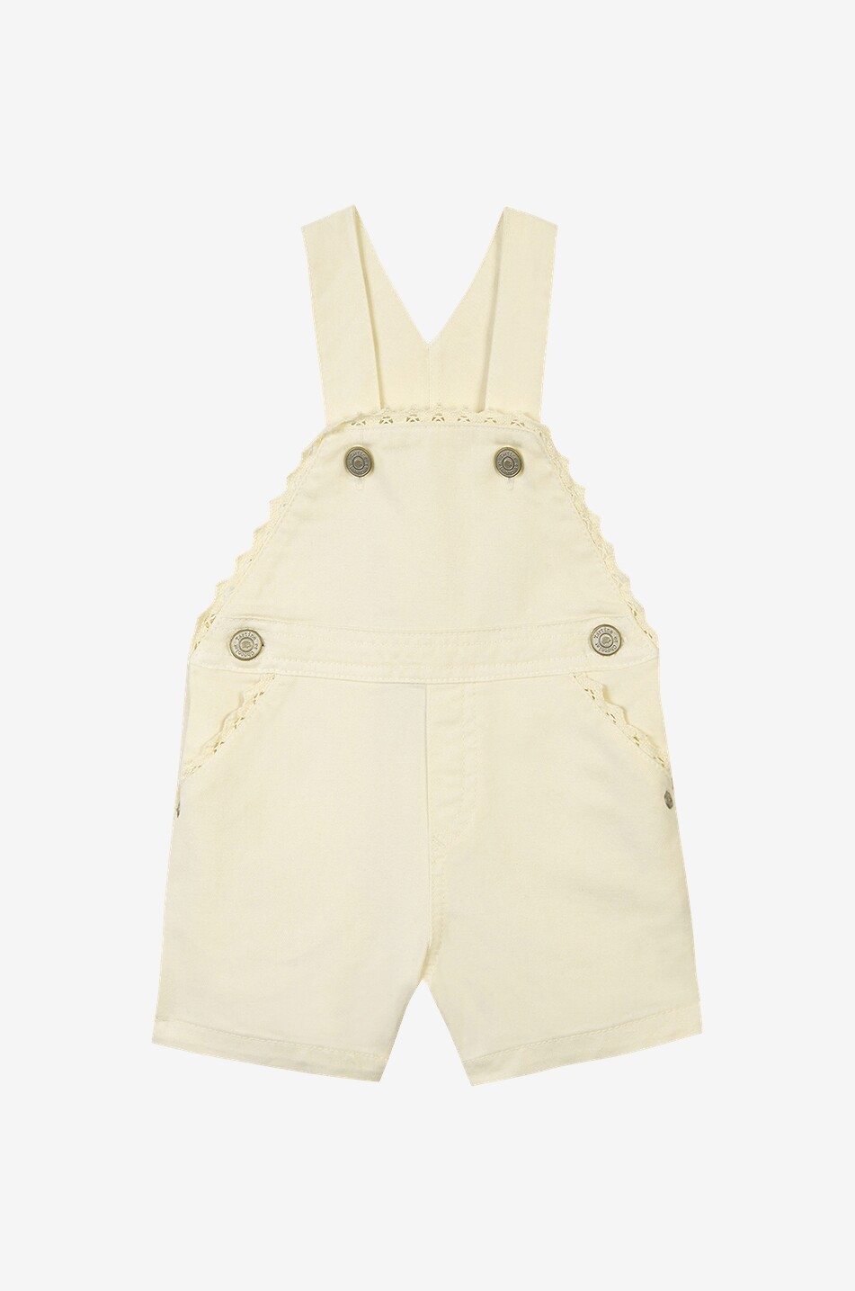 Salopette bébé en sergé de coton