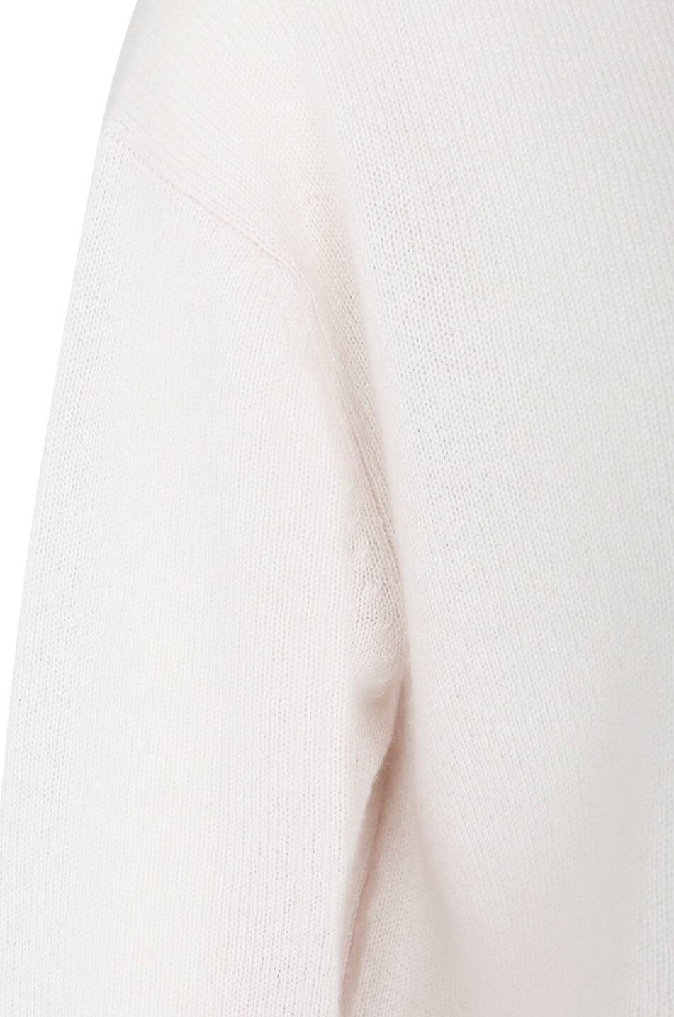 ALLUDE V-neck cashmere jumper Women BEIGE 5