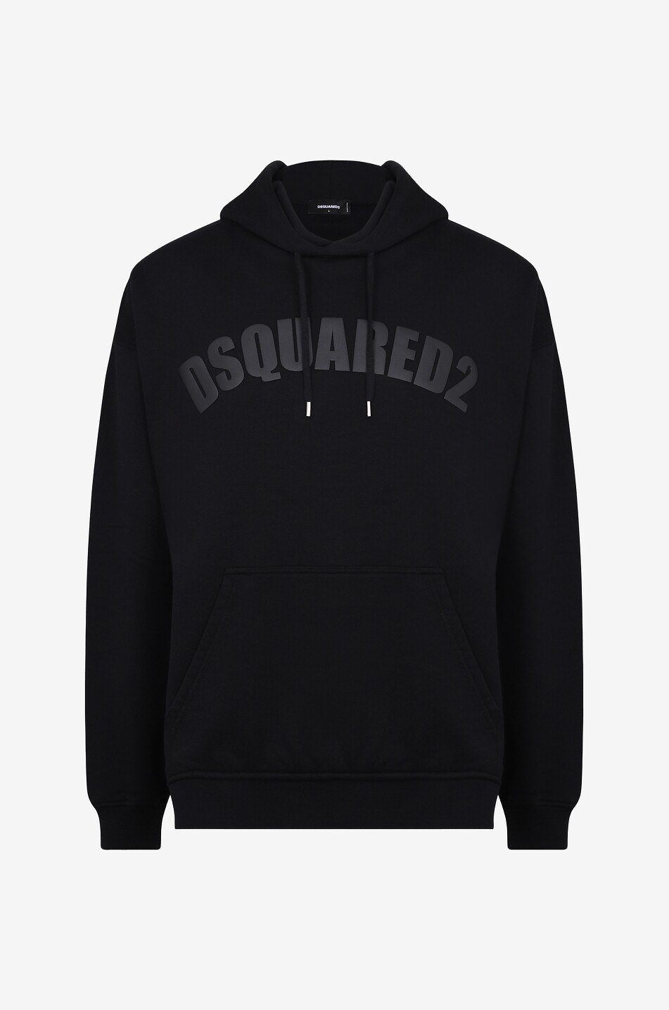 DSQUARED2 Lässiges Kapuzensweatshirt mit Logo-Print Herren SCHWARZ 1