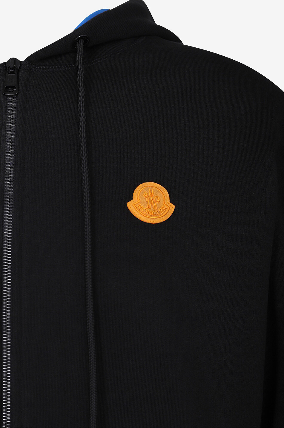 MONCLER Sweat-shirt zippé à capuche orné d'un logo coq Homme NOIR 3