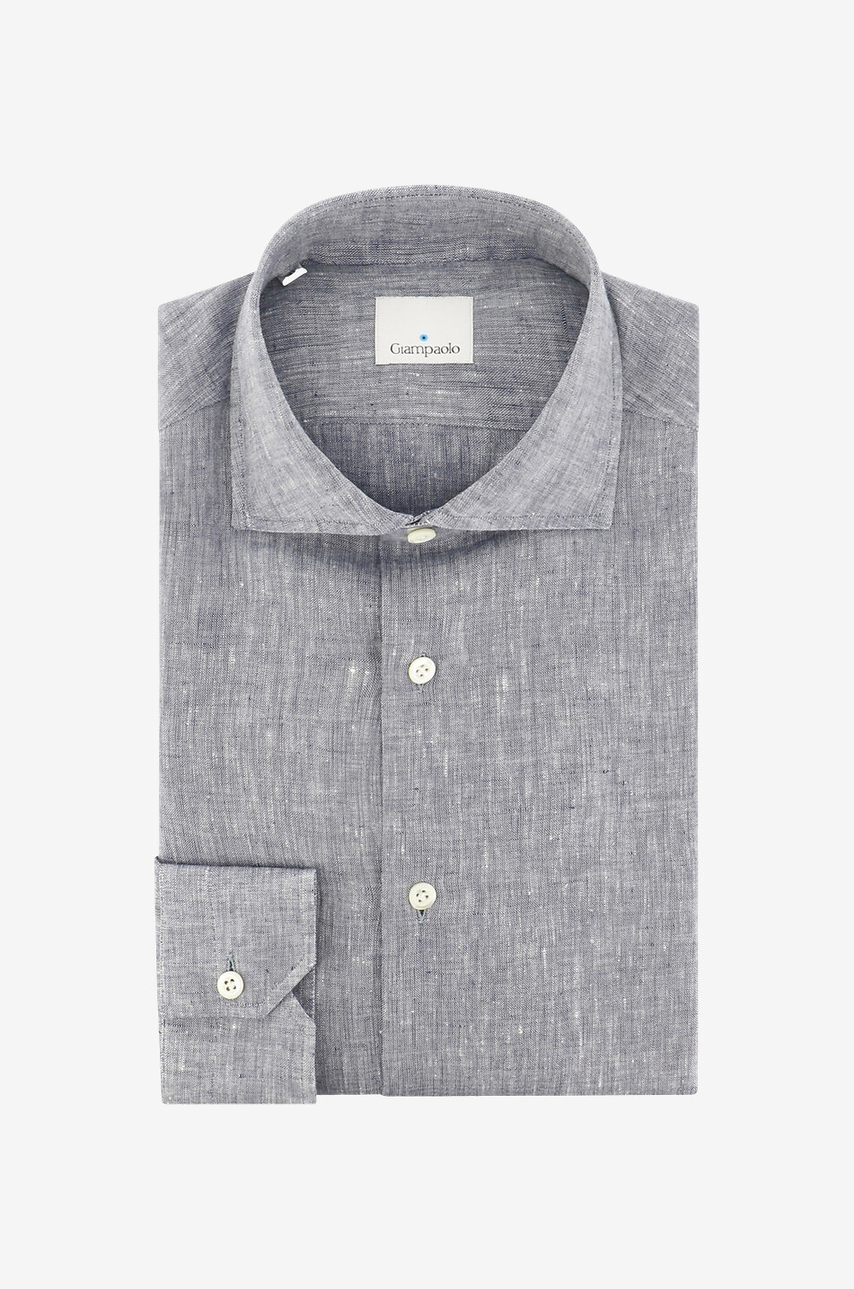 Langärmeliges Hemd aus Leinen