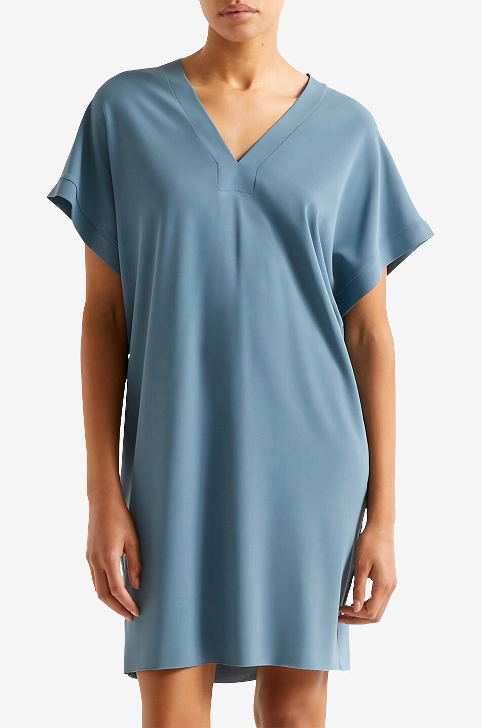 ERES Kurze Tunika aus Jersey-Crêpe Tali Damen MITTELGRAU 2