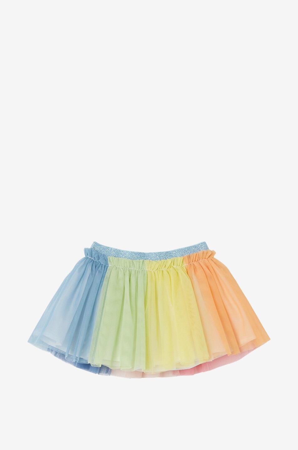 Rainbow baby tulle skirt
