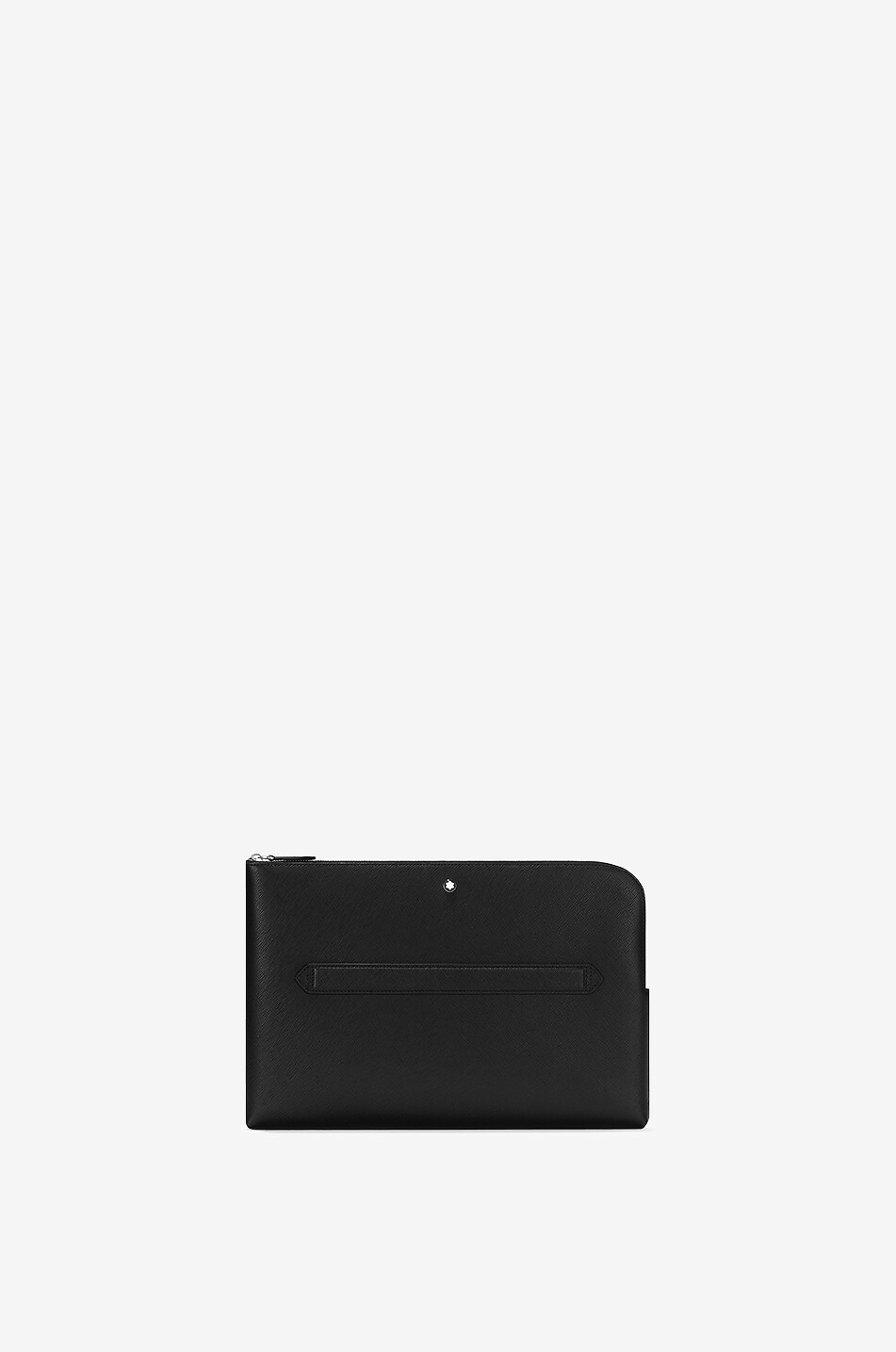 MONTBLANC Sartorial saffiano leather laptop pouch Men BLACK 1