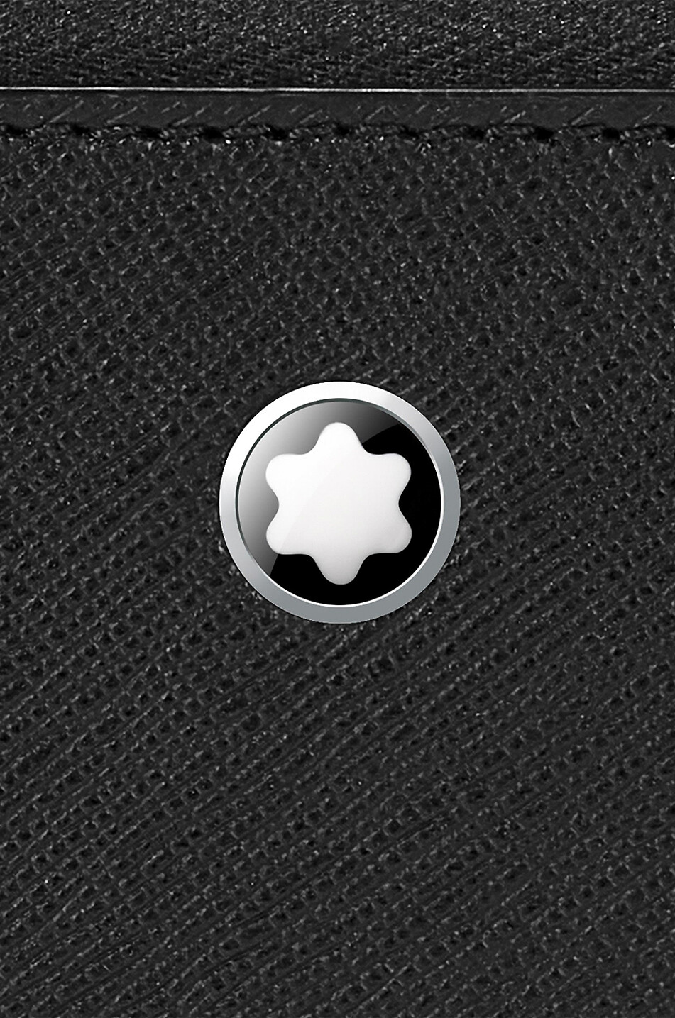 MONTBLANC Mappe mit Reissverschlusstasche aus Leder Sartorial Herren SCHWARZ 7