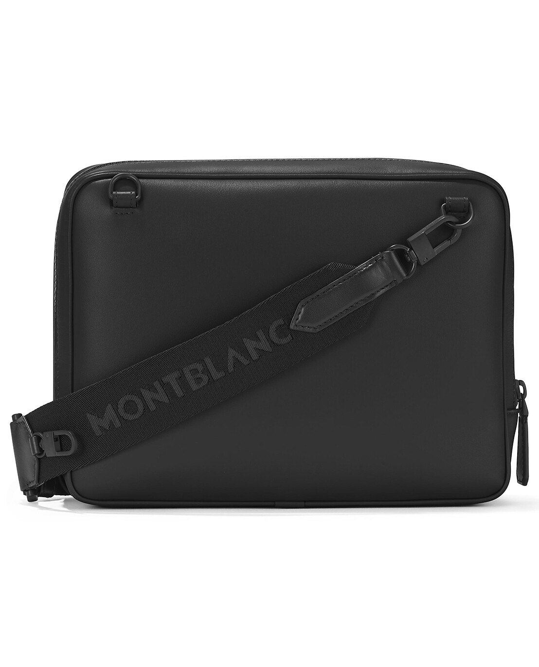MONTBLANC Sac reporter en cuir effet carbone Montblanc Extreme 3.0 Mini Homme NOIR 2