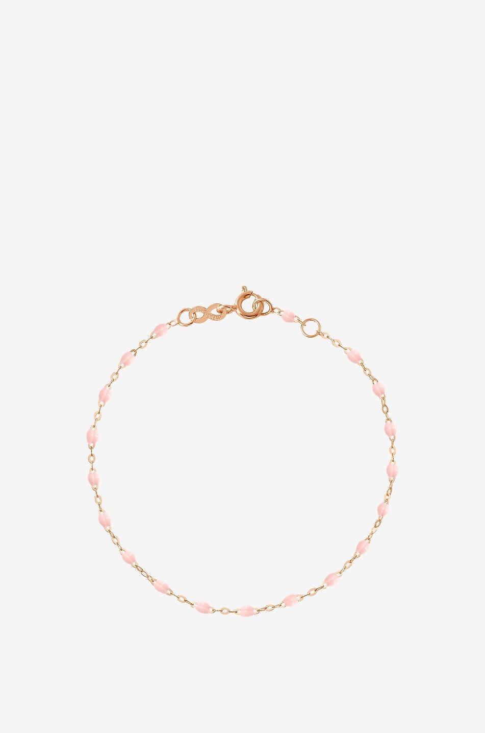 GIGI CLOZEAU Classique Gigi rose gold and resin bracelet Women LIGHT PINK 1