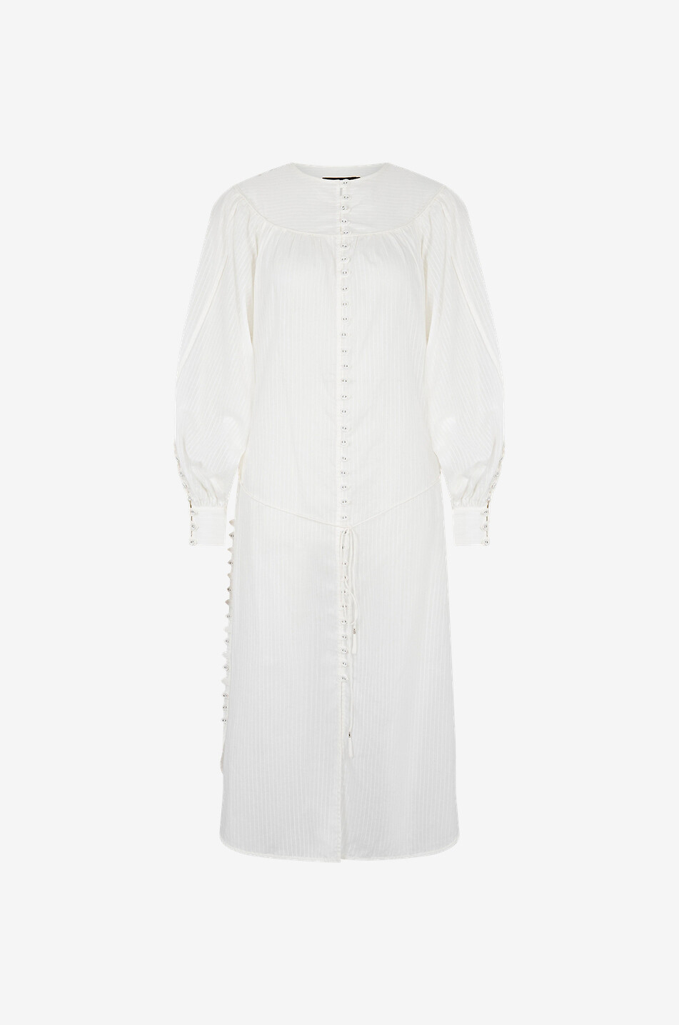Robe midi en coton Suleo