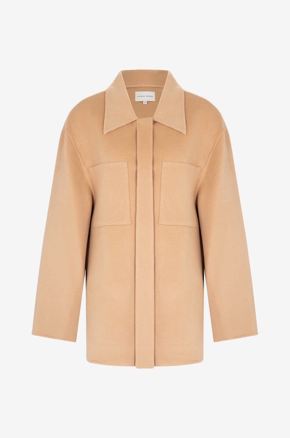 Hemdjacke aus Wolle und Kaschmir Riva