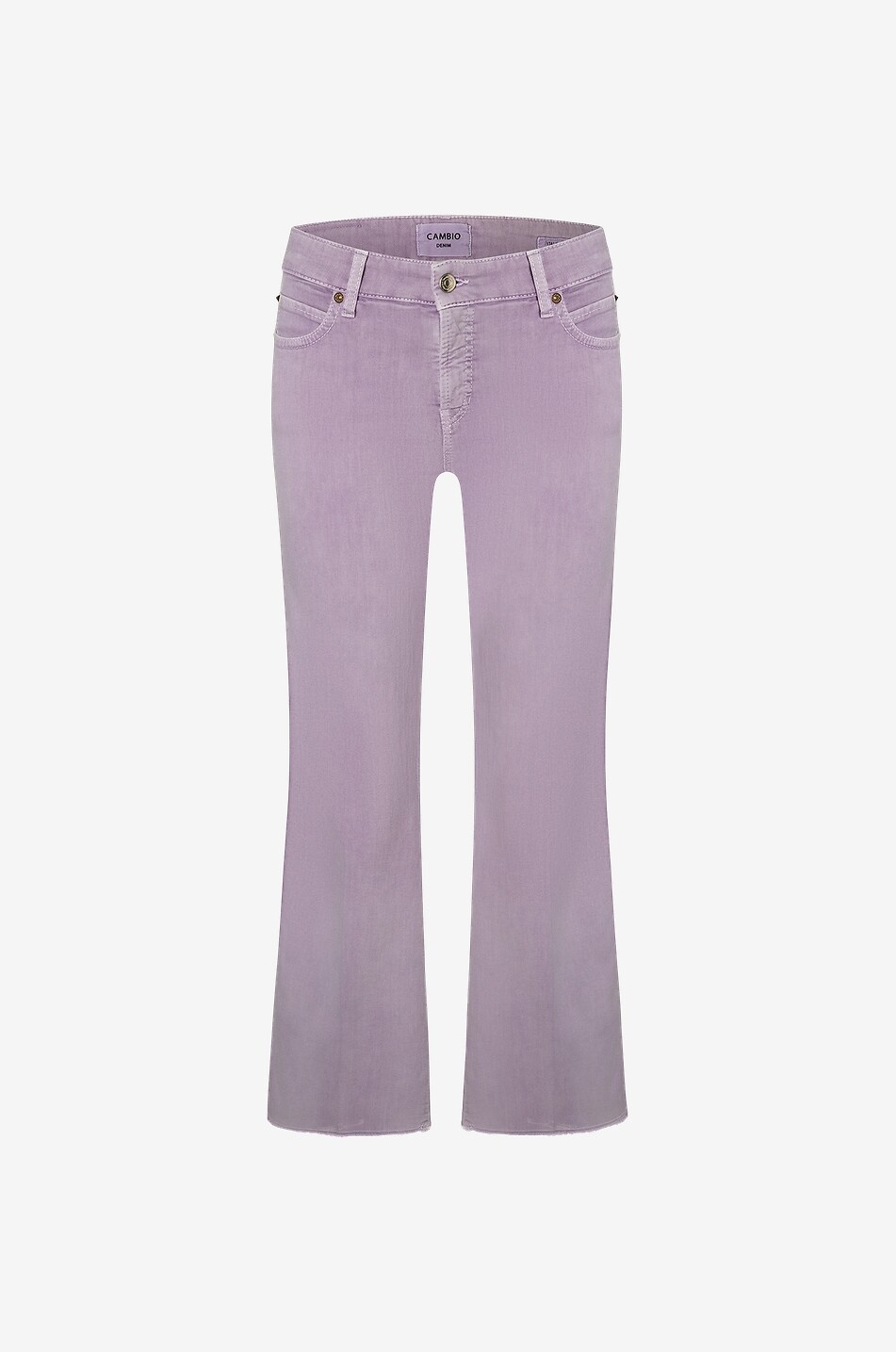 Lila Bootcut-Jeans Francesca