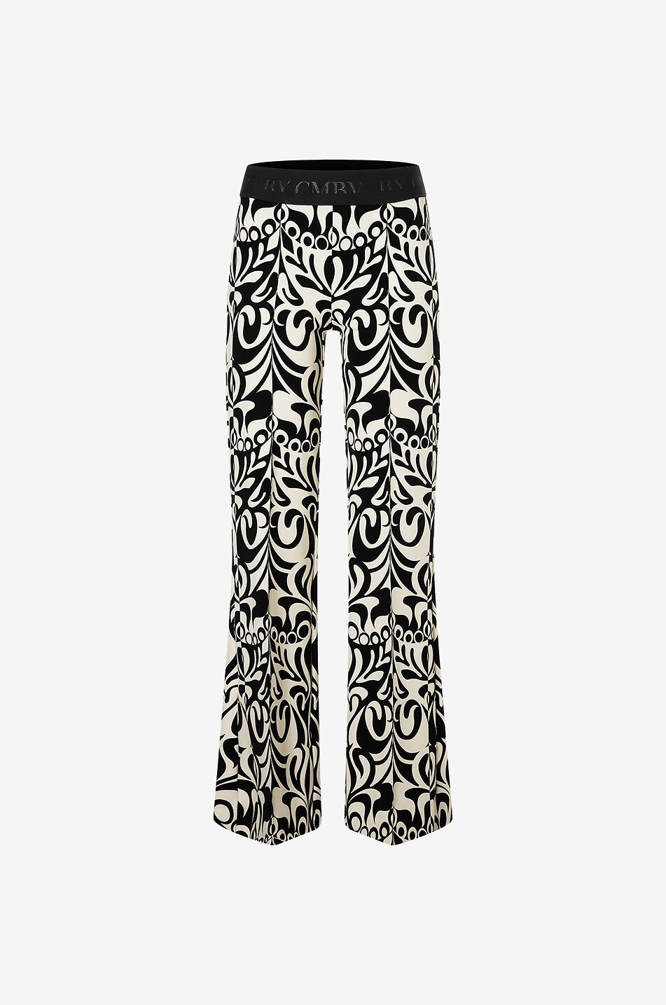 Francis Cosmic graphic wide-leg trousers