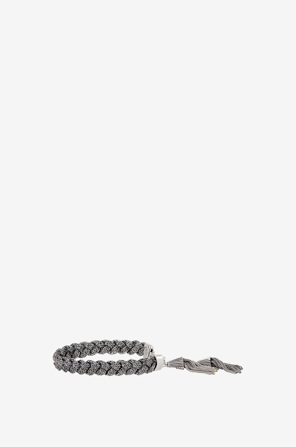 GAS BIJOUX Armband aus silbernem Metall Tresse Damen SILBER 1