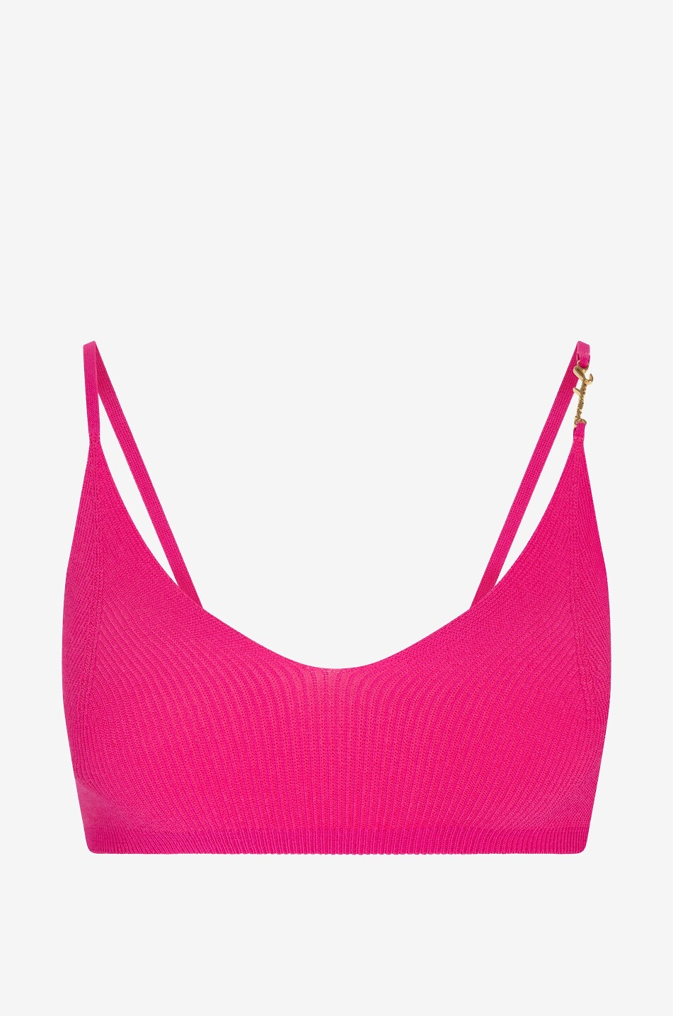 Brassière en maille côtelée Le Bandeau Pralu
