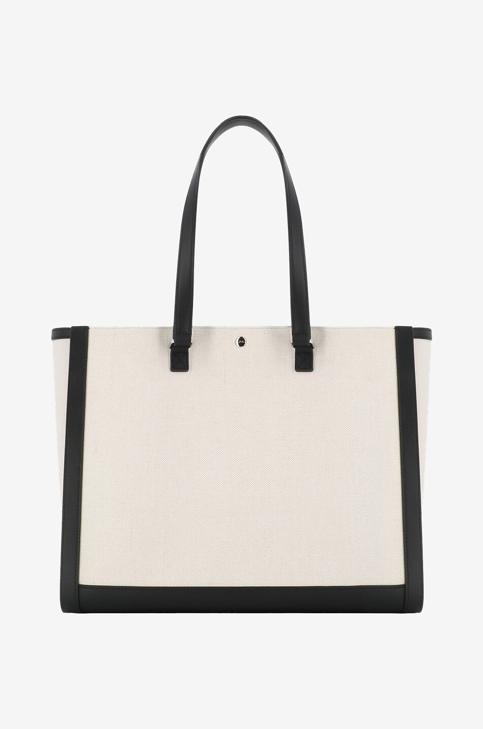 A.P.C. Camille 2.0 Shoulder large horizontal canvas and leather tote bag Women BEIGE 5