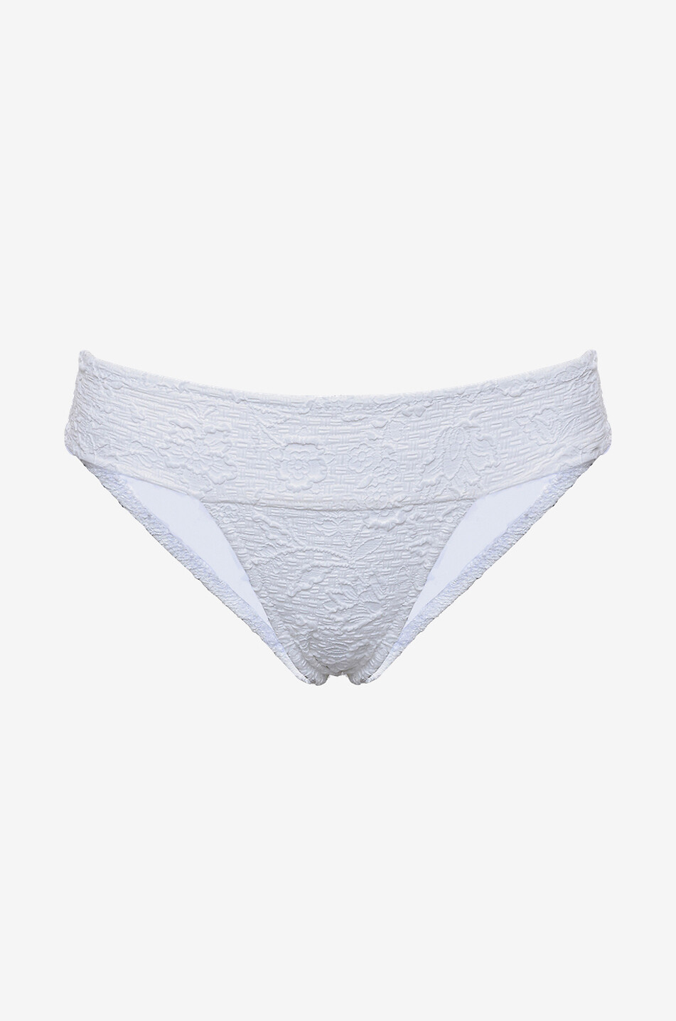 HANNAH ROSEN Peony swimsuit bottoms Women EGGSHELL 1