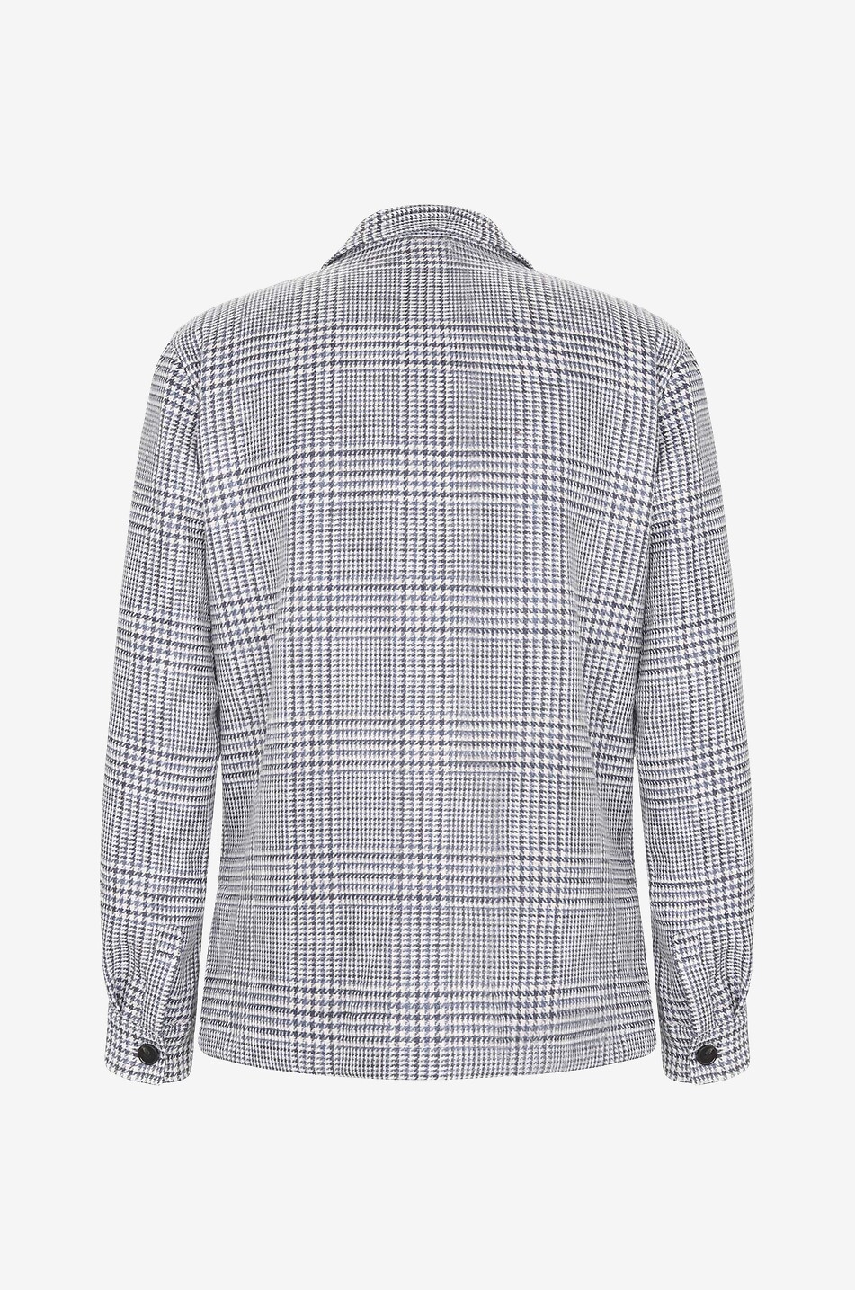 Linen and cotton checked balzer